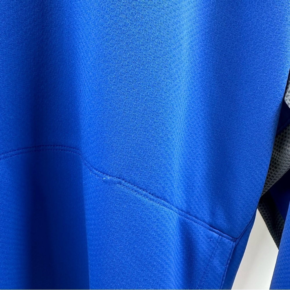 NikeFit Cobalt Blue & Grey Quarter Zip Pullover – Size XL - Picture 4 of 6